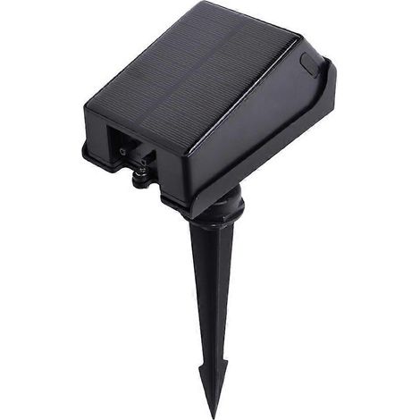 Kit de minuterie d'irrigation automatique à énergie solaire avec contrôle de pompe goutte à goutte pour systèmes d'arrosage, compatible avec les pelouses de jardin et les plantes en pot, rechargeable. (1/5)