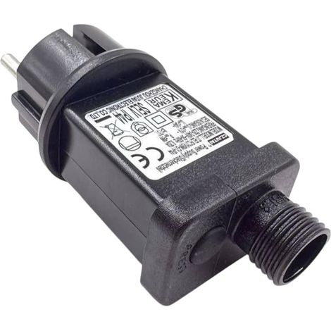 Trasformatore Alimentatore 12W per luci di Natale a LED 36V IP44 per catene e decori luminosi con spina Schuko adattatore driver Ignifugo a bassa tensione 8 differenti Giochi di luce