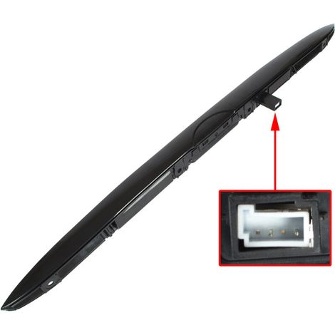 Copertura illuminazione targa BMW X5 E53 00-06 con microinterruttore per apertura portellone (1/2)