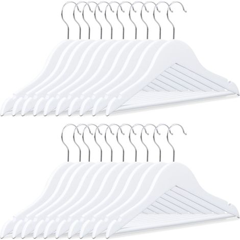 Wooden kids clothes hangers set of 20