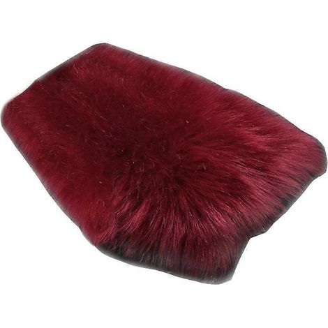 Housse de coussin de console centrale universelle pour camion, SUV et voiture (poils longs) (1/5)