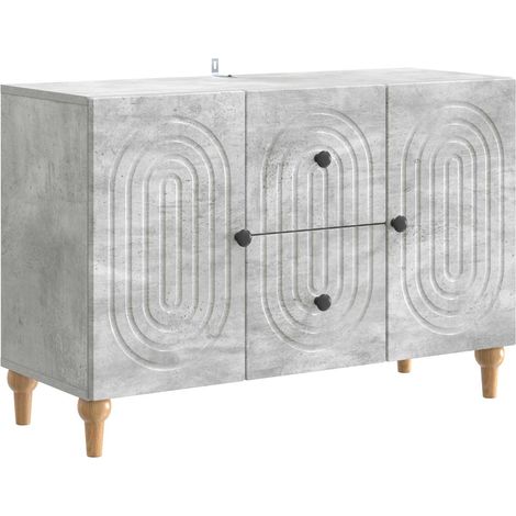 Mobile TV Grigio Cemento 89 x 34,5 x 60 cm Legno ingegnerizzato vidaXL