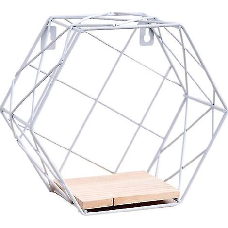 1 étagère hexagonale en maille (1/3)