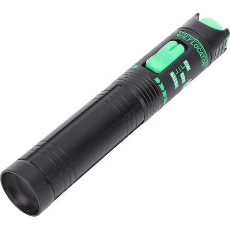 Stylo localisateur visuel de défauts, 30KM, Rechargeable VFL, outil de test de câbles à fibres optiques Portable, lumière verte pour CATV (1/5)