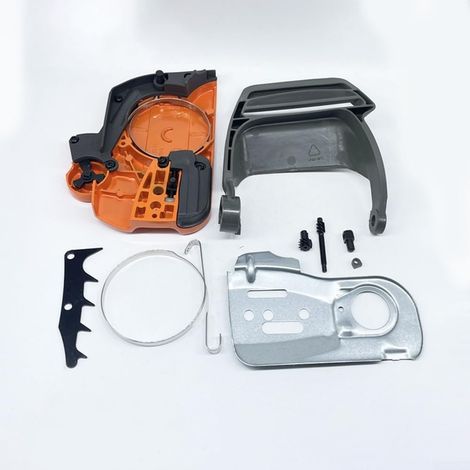 Kit Guide-Chaîne et Couvercle Déflecteur pour Scie 435 440 445 450 - Pièce 358382000 pour robuste (1/5)