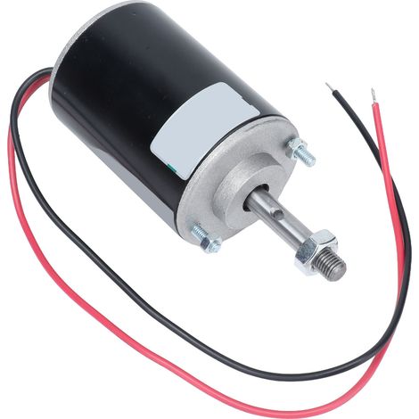 Moteur à aimant permanent CC haute vitesse avec contrôleur de vitesse d'alimentation, 30W, XD-3420, fileté, 24V, 7000 tr/min. (1/5)