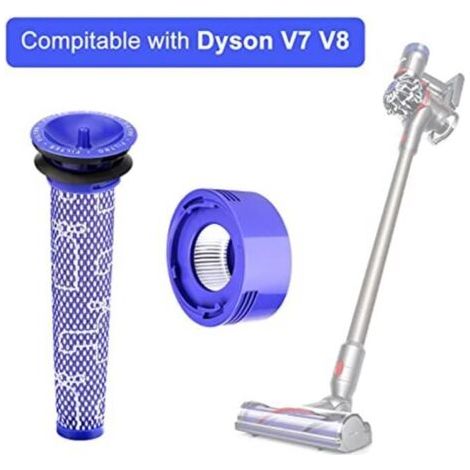 Pacchetto 4 Filtro Sostitutivo per Aspirapolvere Dyson V7 V8 Animal e V8 Absolute Accessori Aspirapolvere AUTRES (1/3)
