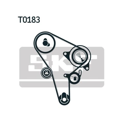 Kit de courroie crantée SKF VKMA 01015 SKODA 028 109 119 AC 028 109 119 N