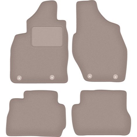 Tapis en velours beige pour : Mitsubishi Pajero Pinin SUV (1999-2006) (1/5)