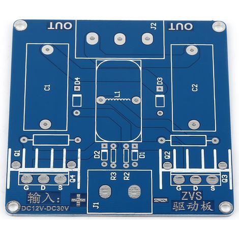 Kit de montage pour générateur haute tension ZVS, alimentation 12-30V DC à assembler soi-même (1/5)