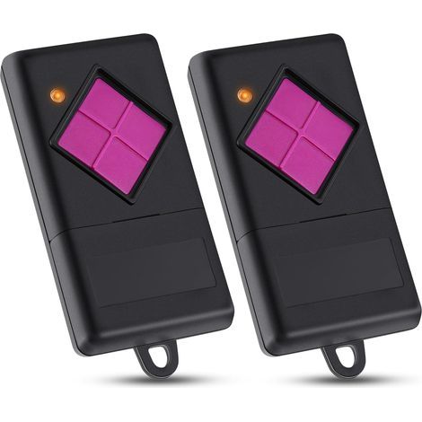 Gate Remote Control Compatible with Dickert Tormatic MAHS433-01, MAHS433-04, S10-433A1L00, S5-433A2L00 for Dickert 433.92MHz Garage Door Remote Control with DIP Switch, 2 Pack (1/5)