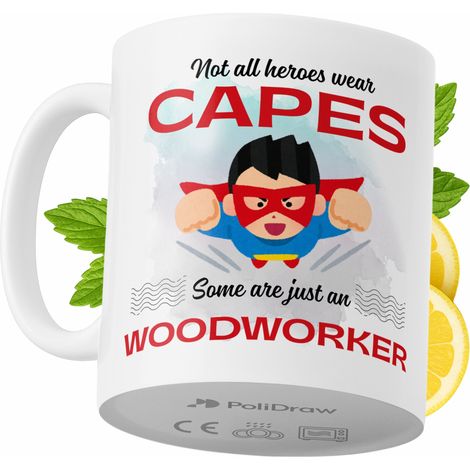 Lustige Kaffeetasse mit witzigem Textdesign für Holzarbeiter – ideal für Geburtstage, Namenstage und Feiertage. Hochwertige Tasse für besondere Anlässe, ob zu Hause, im Büro oder bei der Arbeit. Farbe
