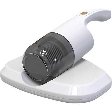 Aspiradora inalámbrica antiácaros, portátil con luz UV para colchones, camas y hogar, eliminación de ácaros - Crezuo