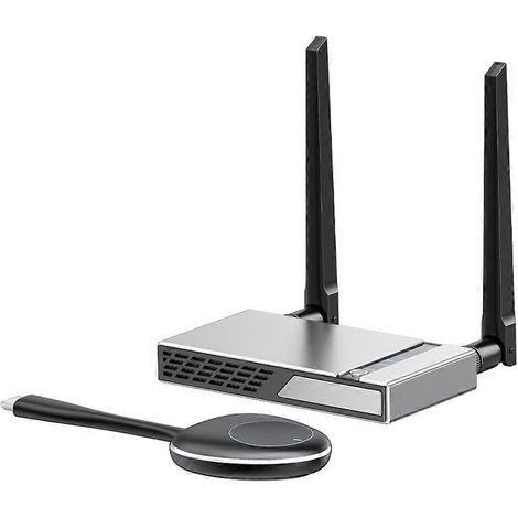 Émetteur et récepteur vidéo sans fil 5G 50M compatible HDMI avec commutateur d'écran pour PS4, caméra, PC et clé TV (1/5)
