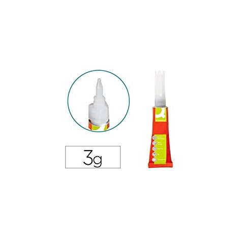 Colle q-connect forte adhésive instantanée 3gr pièce