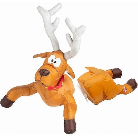 Décoration de Noël animée avec des rennes - Amusez-vous pendant les fêtes avec des effets de choc amusants (1/4)