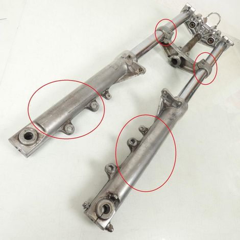 [PRODUIT D'OCCASION] Fourche avec tés origine pour moto Yamaha 750 Fzx Fazer 1987 à (1/5)