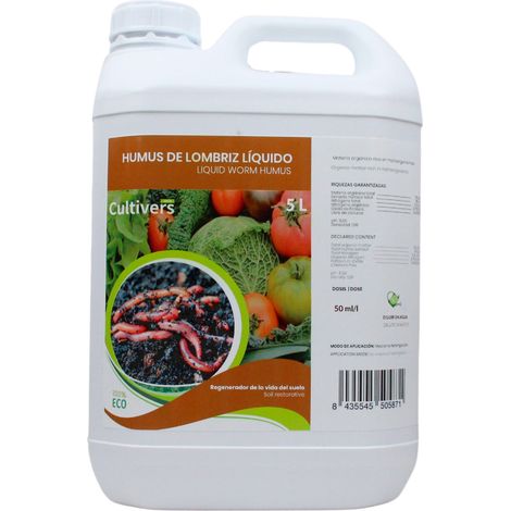 Kultiver Humus von kolygischem Lombriz 5 l