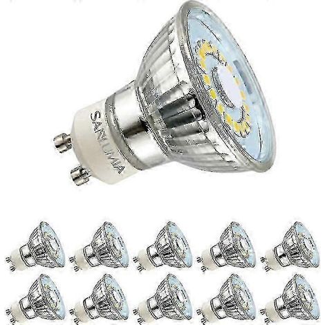 Nxyx- 5w Led Spot Culot Gu10  450lm  Quivaut 50w Halogne  Blanc Froid 6400k  120 Larges Angle De Faisceau  Led Light [1132]m24 2025 (1/4)