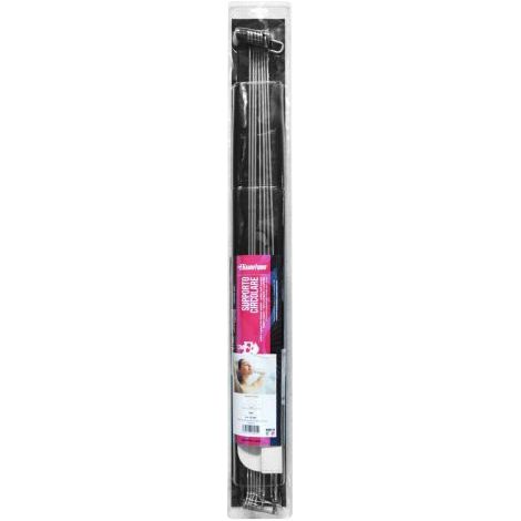 SUPPORTO PER TENDA DOCCIA A RAGGIERA IN ACCIAIO SOSTEGNO 8 ASTE D.70 CM (21658) (1/7)