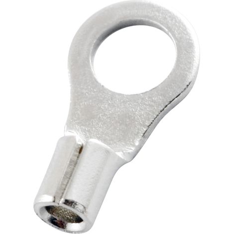 Cosses à œillet RS PRO, Non-isolé, 2.5mm², 5.3mm, 8.5mm