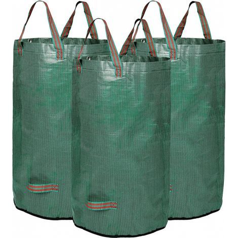 BEBUSINGOTO Pack of 3 Reusable 32-Gallon Garden Waste Bags (45cm x 76cm) – Durable, Reusable Garden Waste Bags (1/5)