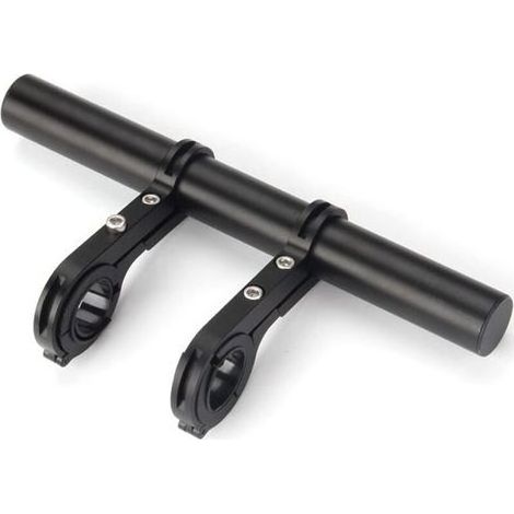 Support D'Extension De Guidon De Vélo,Rallonge De Guidon De Vélo Double,Multifonction Extension De Support En Alliage D'Aluminium,Support De Lampe De Poche Accessoires De Vélo,Pour Lampe De Poche,1 Pc (1/5)