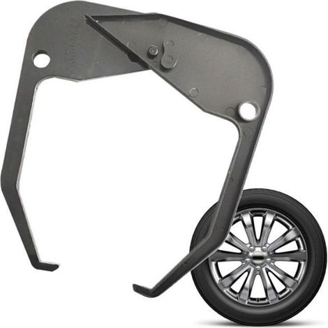 1 Jauge de largeur de jante,Outil de mesure,Règle de calibre,Précision durable,Lecture claire,Atelier automobile (1/4)