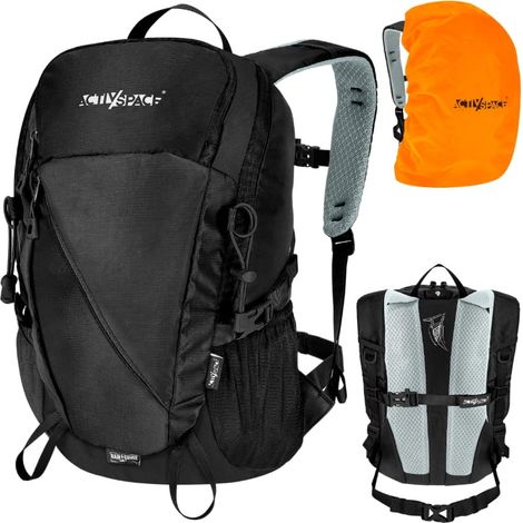 22-Liter-Trekkingrucksack – schwarz P04