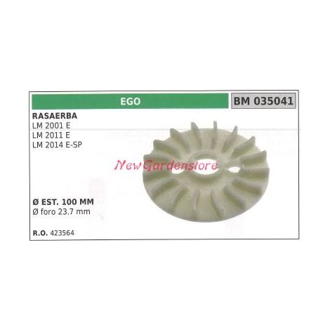 Ventola mozzo portalama trattorino rasaerba tagliaerba LM 2001E EGO 035041
