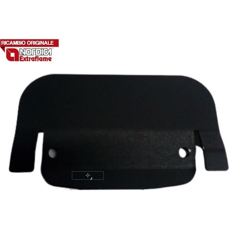 EXTRAFLAME - 003277416 - Battifiamma nero in acciaio