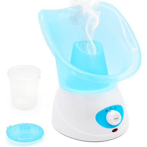 Inhalateur vapeur électrique FISHTEC 2 embouts arrêt auto (1/5)
