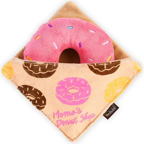 Jouet en Peluche pour Chien Nourriture café Durable Jouet couineur idéal pour Les Chiots et Les Chiens de Petite, Moyenne et Grande Taille, Lavable en Machine (1/5)
