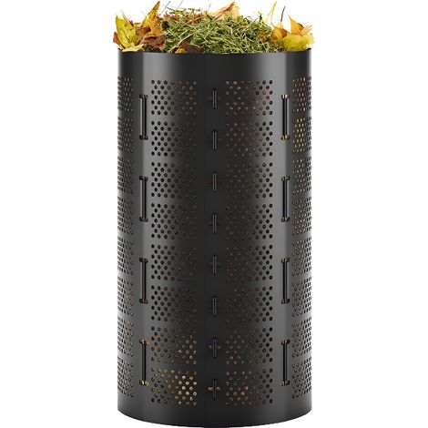 Gartenkomposter 180 Liter - Langlebig, einfach zu montieren, ideal zum Recycling