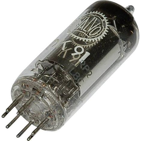 BTB Vertrieb DK 91 Tube électronique Heptode 45 V 1.7 mA Nombre de pôles: 7 Culot: miniature Contenu 1 pc(s) Q34265