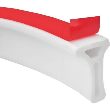 Barrière d'eau de douche, seuil de douche, joint en silicone, barrière d'eau pliable, seuil de séparation sec et humide auto-adhésif et étanche
