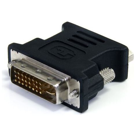 Startech DVIVGAMFBK adattatore DVI-I a VGA nero (1/4)