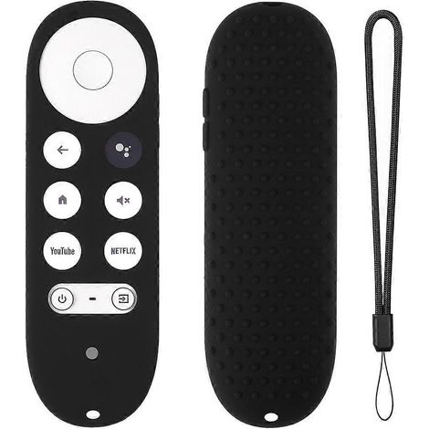 Housse de protection en silicone résistant à l'usure pour télécommande vocale Google TV 2020 (1/5)