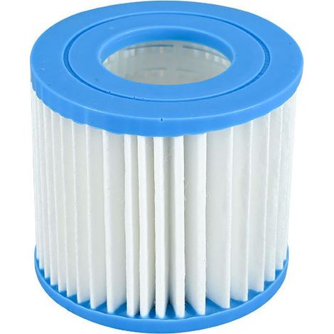 Filtre Spa Type D, 4Pcs Cartouche filtrante de Piscine Remplace pour Bestway VII & Intex D, Filter Cartridge pour Summer Waves (1/5)