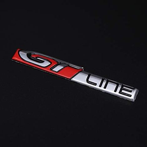 Écusson Latéral Métal Pour Peugeot 3008 5008 GT Line 2017-2022 - Emblème Décoratif (1/5)