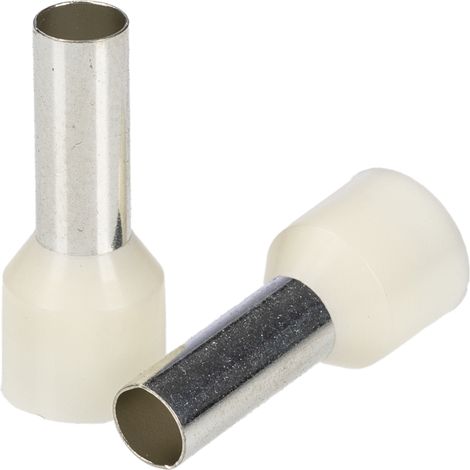 Embout de câblage RS PRO, 10mm², Ivoire, longueur 12mm