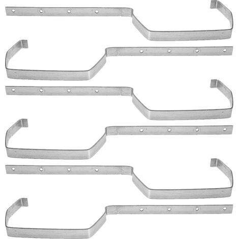 Support métallique pour gouttières de 200 mm, lot 6 (1/5)