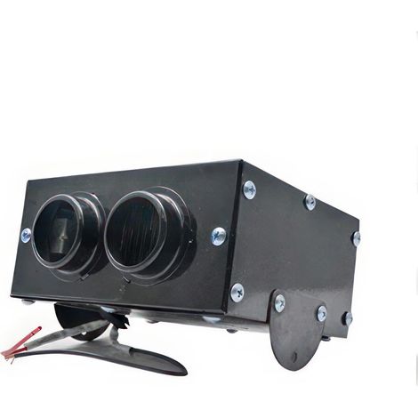 Calentador portátil para coche de 24 V y 500 W - Ventilador de parabrisas con desempañador y desempañador - Calentamiento rápido - Bajo nivel de ruido - Purifica el aire (1/5)