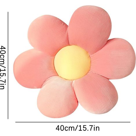 Blumenförmiges Kissen aus weichem Magueit, ästhetisches, magueitförmiges Ohr, hübsches dekoratives blumenförmiges Kissen, bequeme blumenförmige Bodenohren für Stuhl(e) (1/5)