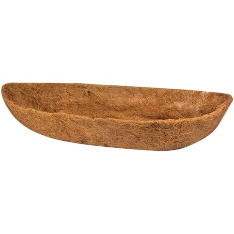30 pouces hanging mural Coconut Brown pad Garden Coconut Brown pad Liner réglable remplacement panier Liner pour panier à fleurs panier (1/4)