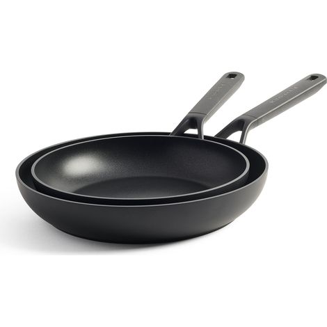 KitchenAid Ensemble de Poêles Noires 24 et 28 cm