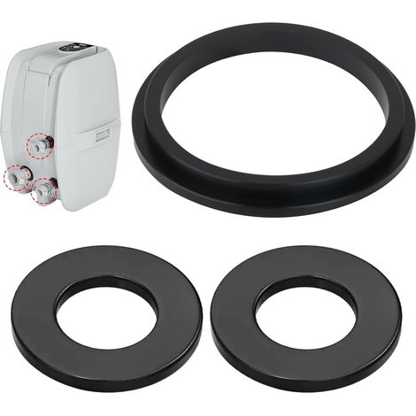 3 Pièces Joints Pompe pour Coleman Lay Z Spa A B C, Joint Spa D'embrayage Rondelles pour Airjet Tous Les Modèles, Joint Jacuzzi en Caoutchouc Rechange Robustes pour Réparation de Fuites (1/4)