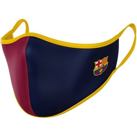 Mascherina Igienica in Stoffa Riutilizzabile F.C. Barcelona