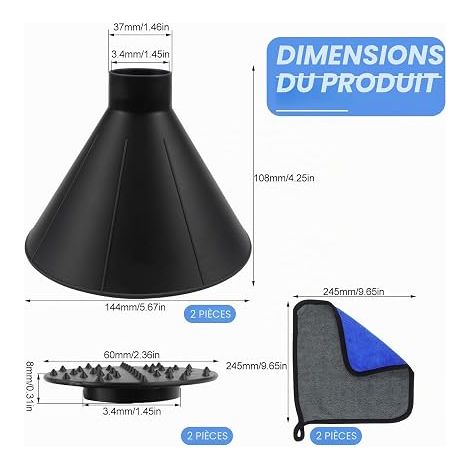 Car Scraper, Round Ice Scraper, Car Windshield Scraper, Magic Ice Scraper, Towels for Cars (1/4)