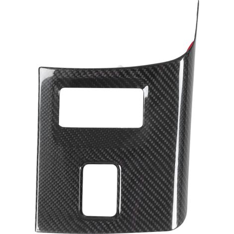 Commutateur de siège chauffant en fibre de carbone, panneau de garniture de remplacement pour Subaru BRZ ZN8 ZD8 2022 et versions ultérieures (1/5)